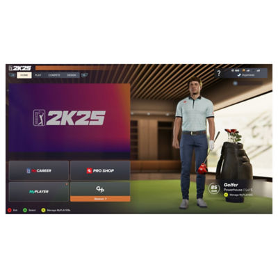 2K PGA Tour 2K25 video game PS5 (British brand)