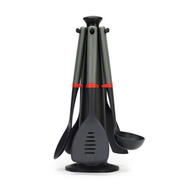 Joseph Joseph Duo 5-piece utensil set with stand, UK version