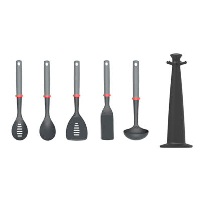Joseph Joseph Duo 5-piece utensil set with stand, UK version