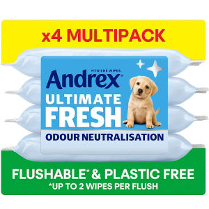 Andrex Ultimate Fresh Hygiene Wipes 4 x 36 sheets - British product