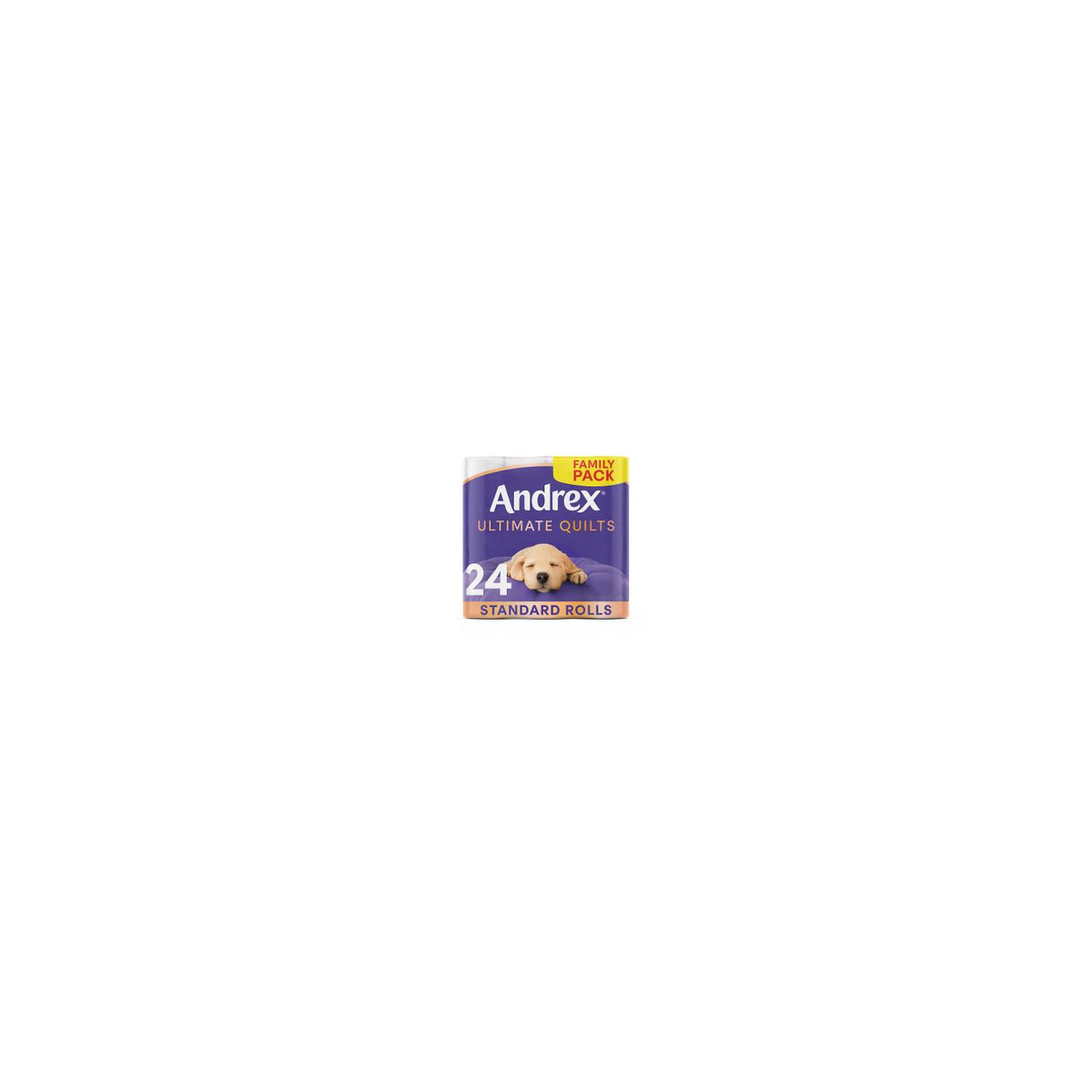 Andrex Ultimate Quilts toilet tissue 24 rolls (British brand)
