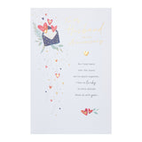 George Home husband wedding anniversary card 171x260mm, imported from the UK