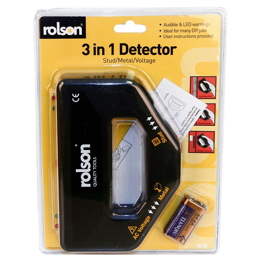 Rolson 3 in 1 Detector GOODS ASDA   