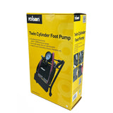 Rolson double cylinder foot pump (British brand)