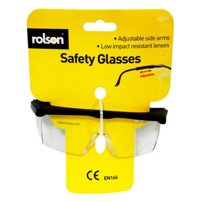 Rolson Safety Glasses, imported from the UK