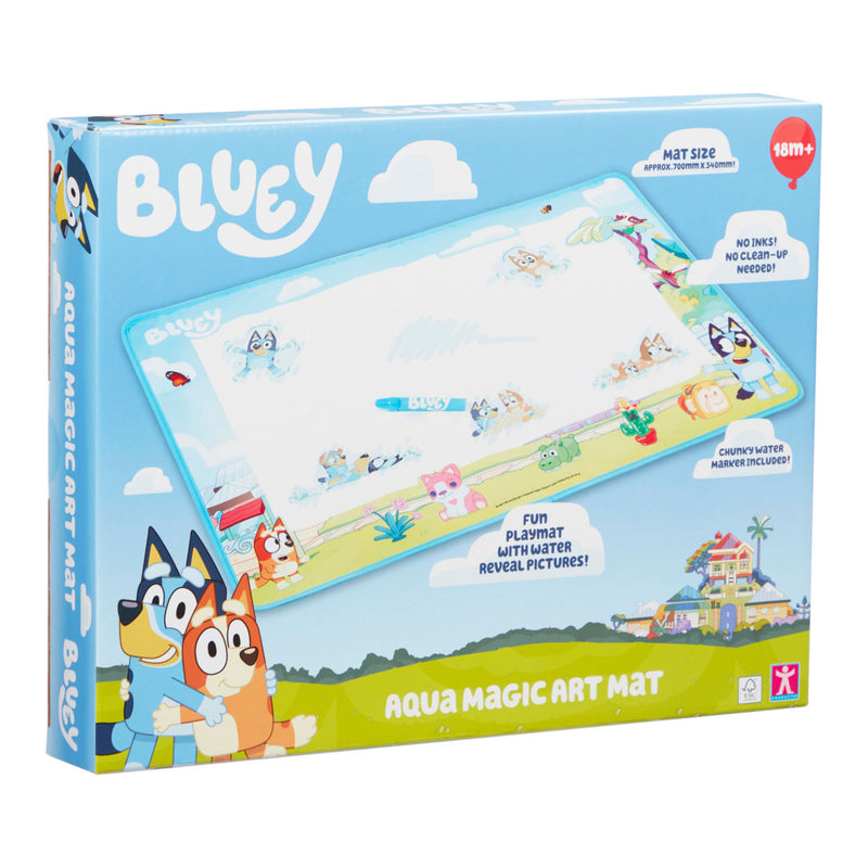 Bluey Aquamagic Art Mat drawing mat (British brand)