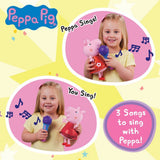 Peppa Pig plush toy Sing With Me, imported from the UK