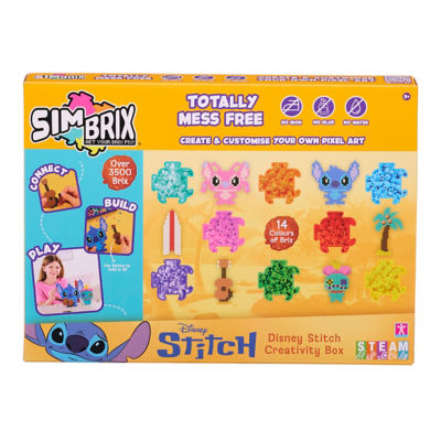 Simbrix Disney Stitch Creativity Box 3500 Brix, UK version