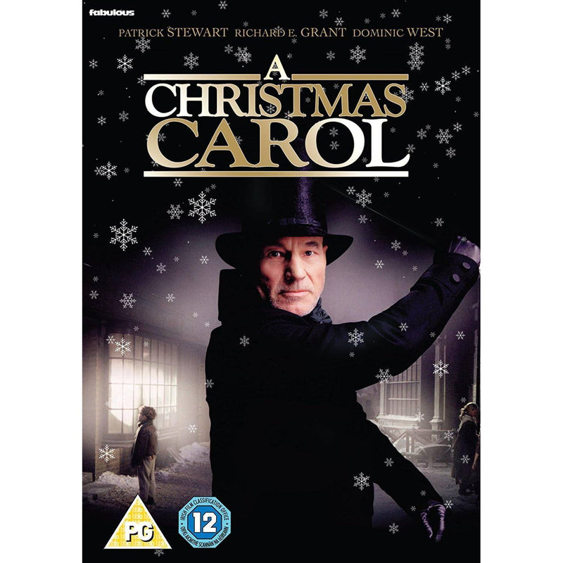 A Christmas Carol DVD starring Patrick Stewart - British product