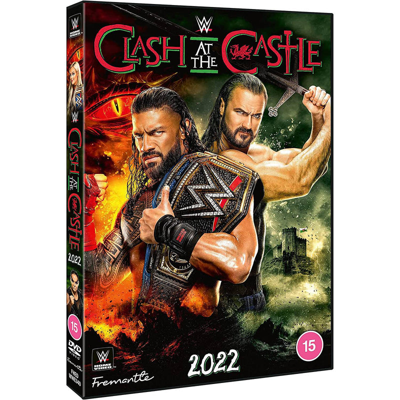 WWE Clash at the Castle DVD, imported from the UK