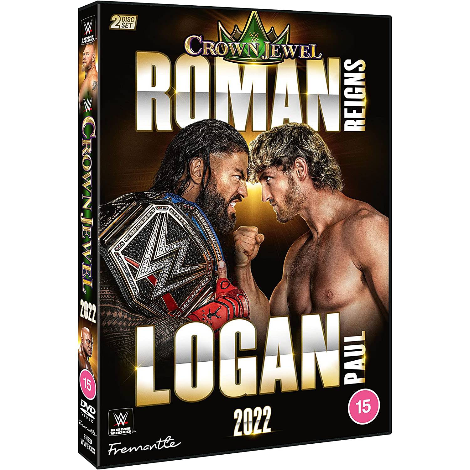 WWE Crown Jewel 2022 DVD, imported from the UK