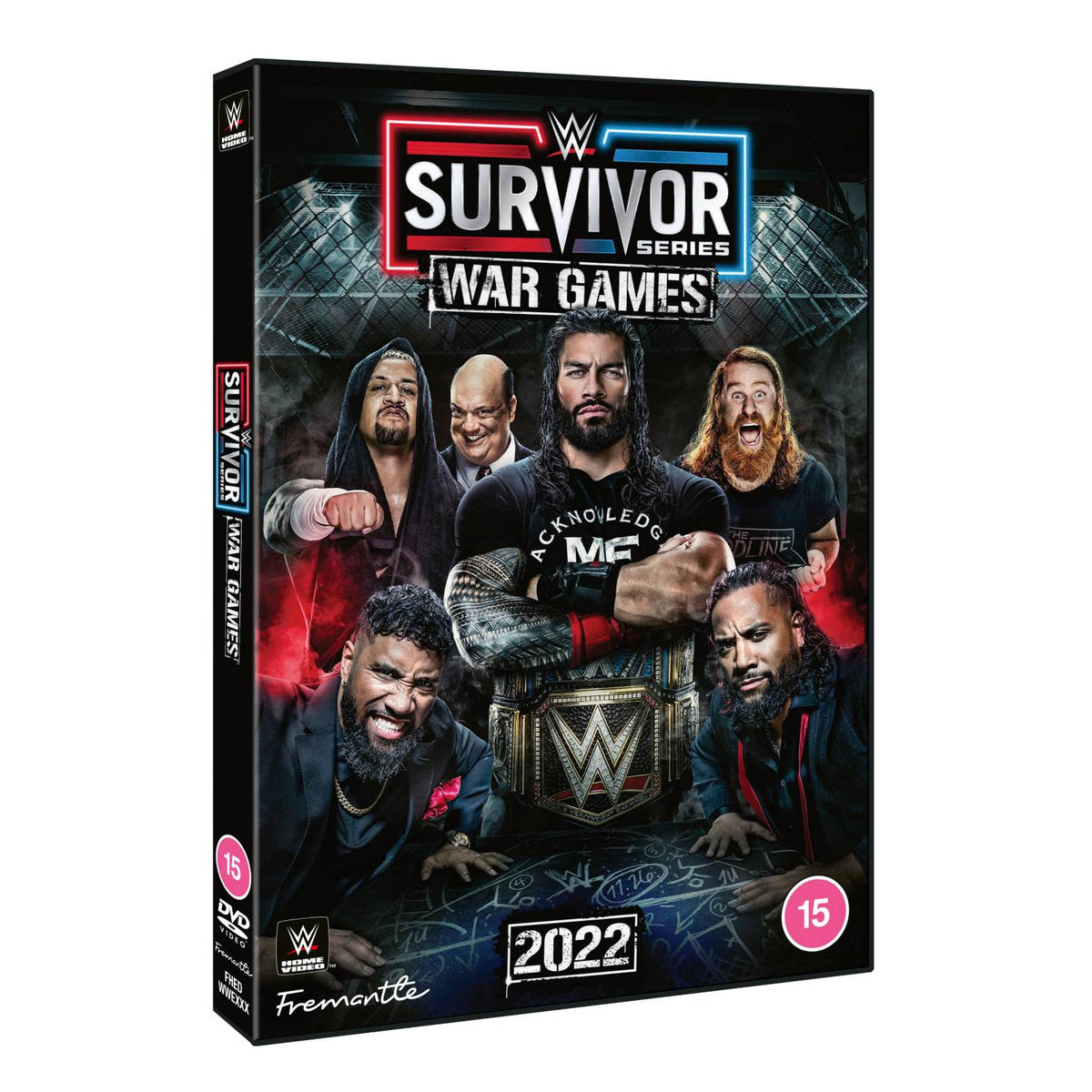 WWE Survivor Series War Games 2022 DVD, imported from the UK