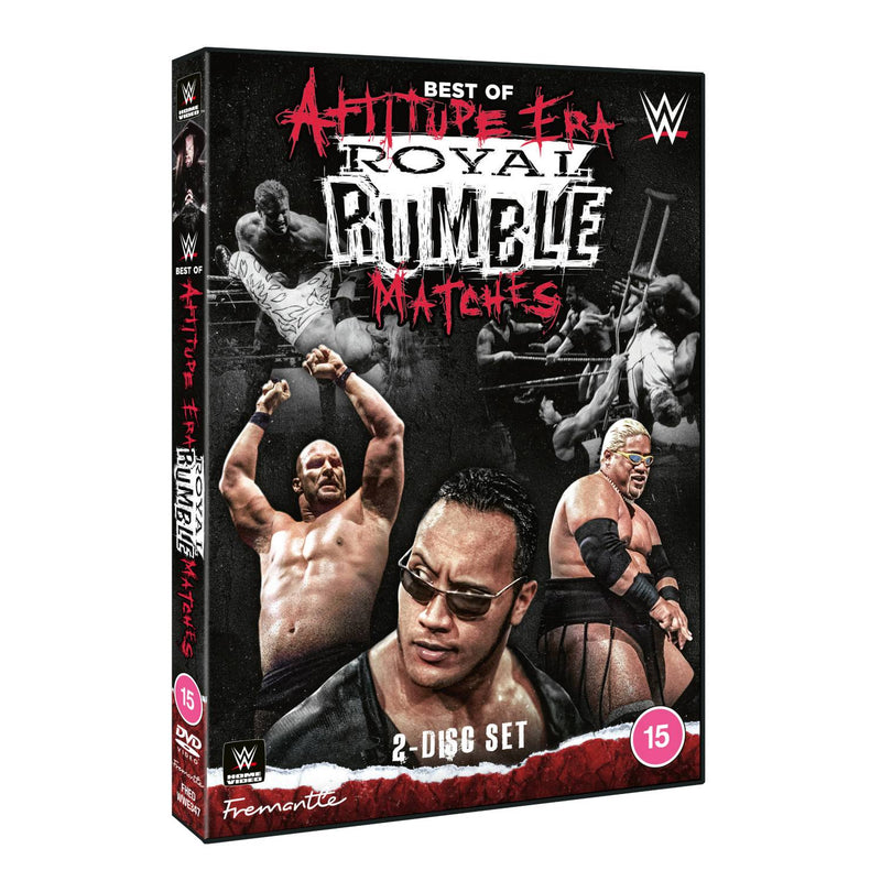 WWE Attitude Era Royal Rumble DVD, imported from the UK