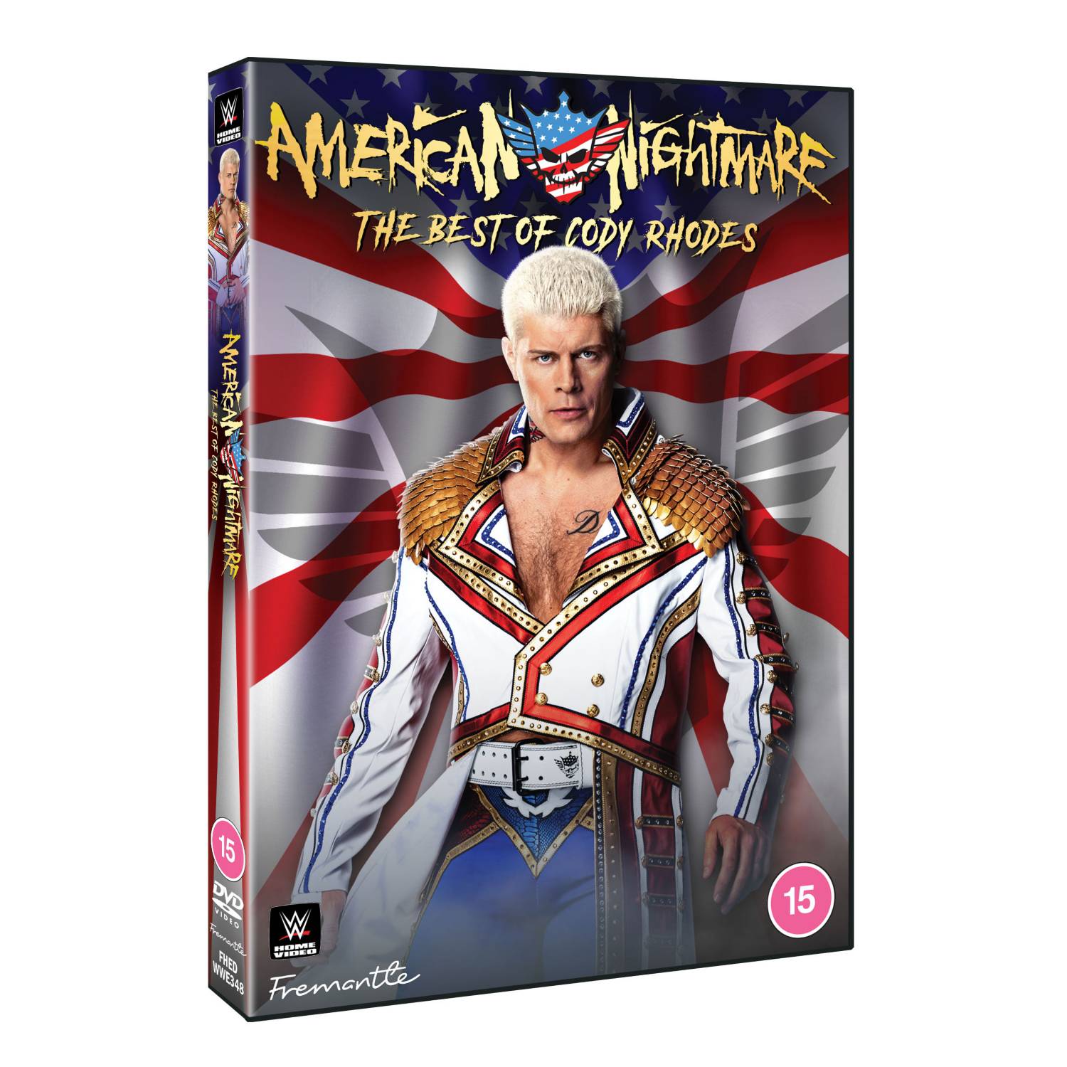 WWE Cody Rhodes American Nightmare DVD (British brand)
