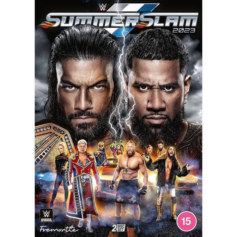 WWE Summerslam 23 wrestling DVD (British brand)