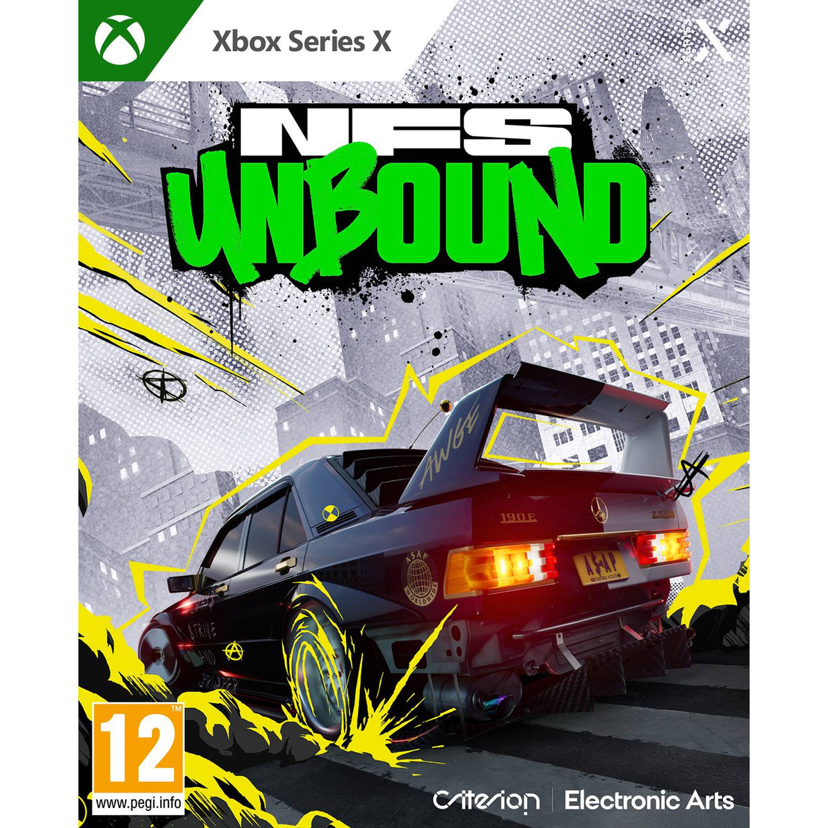 Need for Speed Unbound Xbox Series X game, UK version