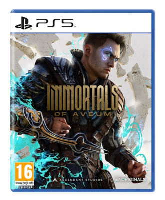 Immortals of Aveum PS5 cover art - British product