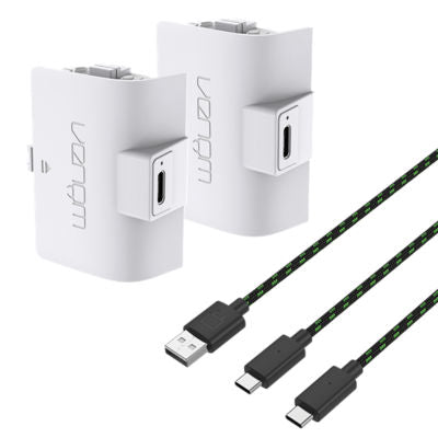 Venom twin rechargeable battery packs for Xbox Series S/X and One (British brand)