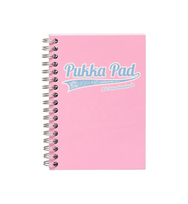 Pukka A6 wiro notebook in pastel colours - British product