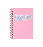 Pukka A6 wiro notebook in pastel colours - British product