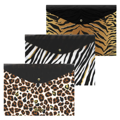 Pukka wild design A4 stud wallet - British product