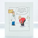 George Home funny birthday card 154 x 84, UK version