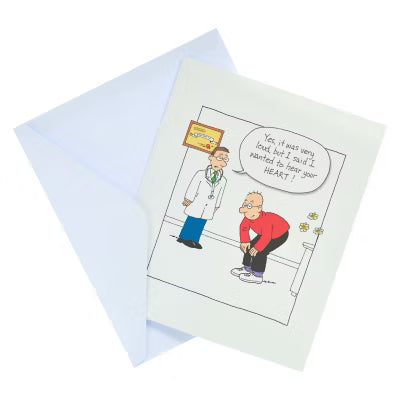 George Home funny birthday card 154 x 84, UK version
