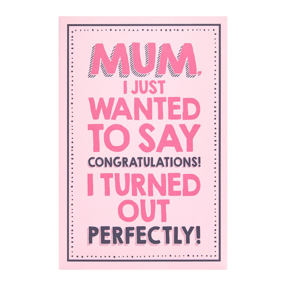Mum birthday card 156x234 mm, UK version