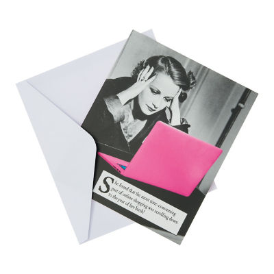 George Home birthday card with envelope, UK version