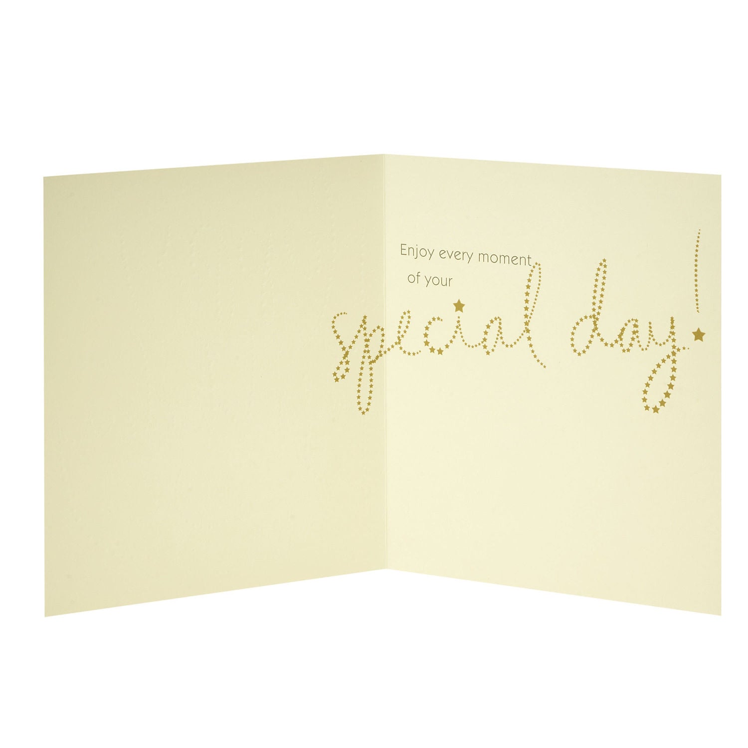 Carlton gold lettering birthday card 159x184 - British product