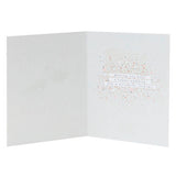 George Home Sparkling Champagne Glasses Wedding Card