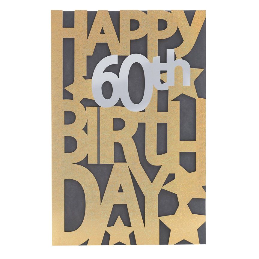 George Home 60th Birthday Card