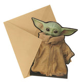 Disney The Mandalorian Die Cut Birthday Card