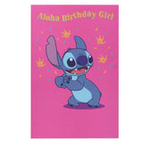 Disney Lilo & Stitch bursdagskort - britisk produkt