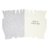 George Home Bold Die Cut Happy Birthday Card