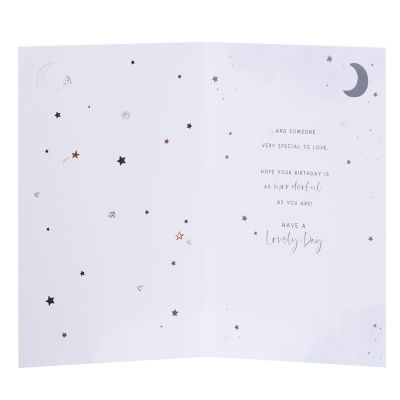 George Home Granddaughter Birthday Card