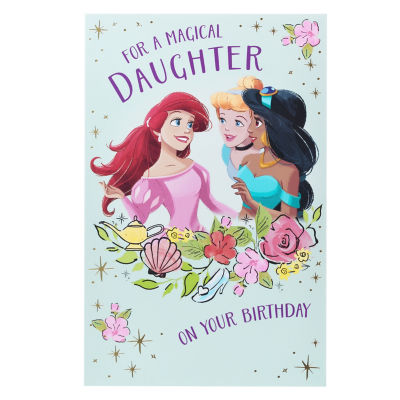 Disney Prinzessinnen Tochter Geburtstagskarte