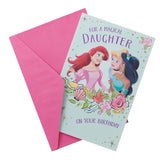 Disney Princess Daughter Birthday Card GOODS ASDA   