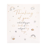Thinking of You greeting card with envelope, UK version