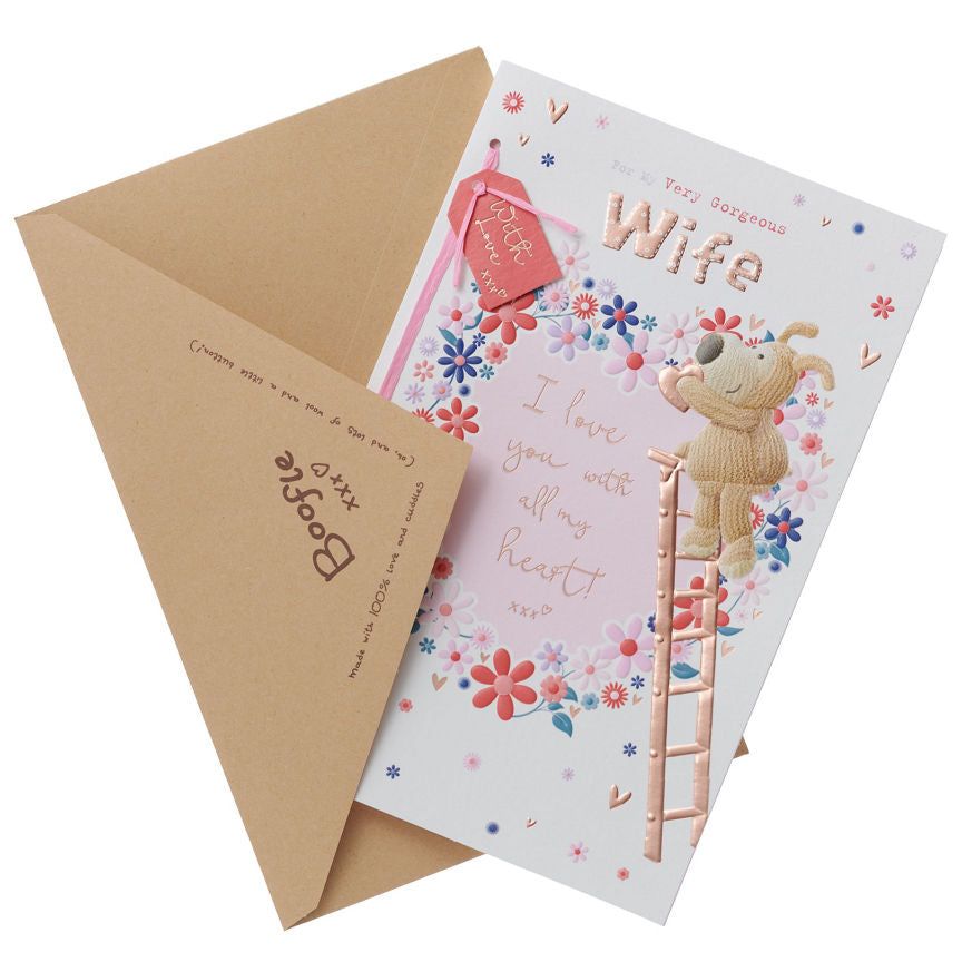 Boofle Wife Birthday Card GOODS ASDA   