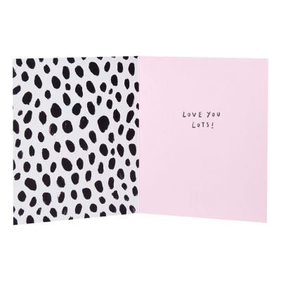 George Home anniversary greeting card, imported from the UK