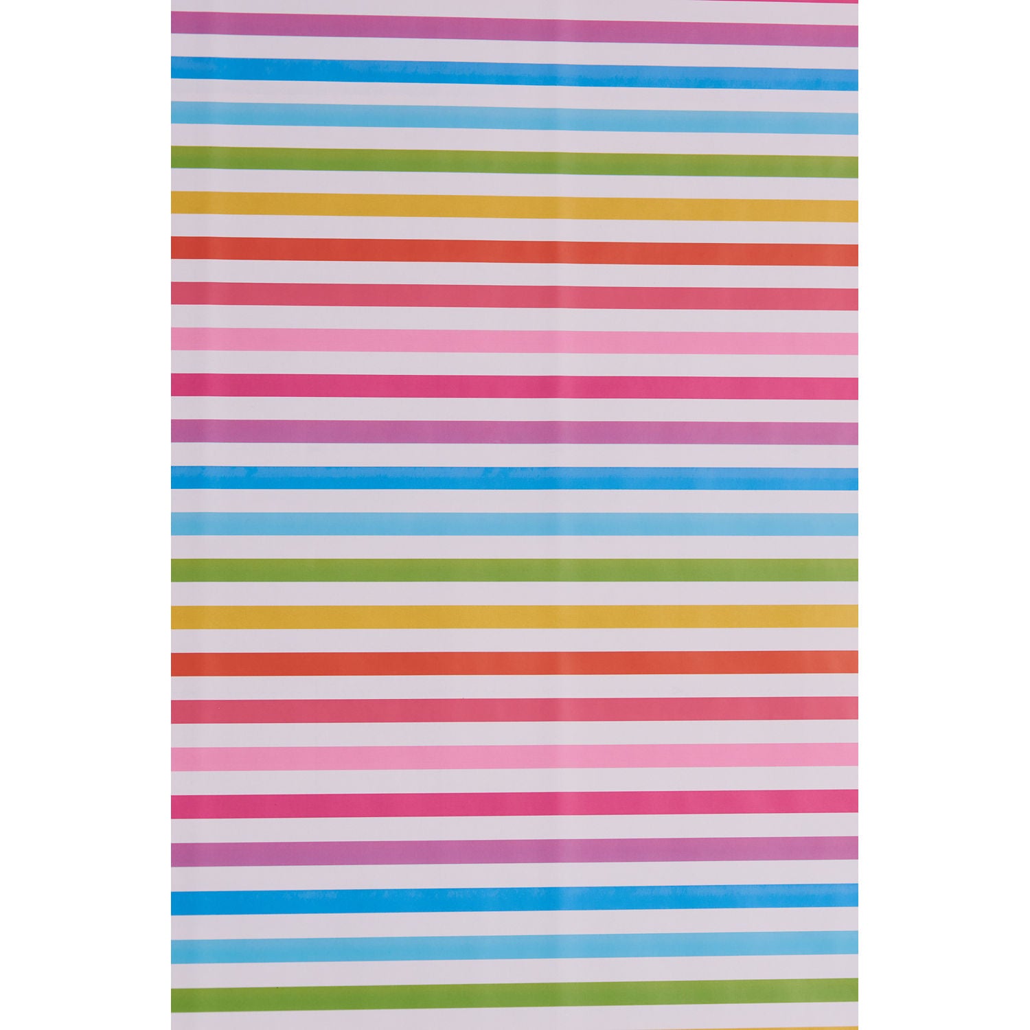 George Home rainbow stripe wrapping paper 3m roll - British product