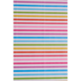 George Home rainbow stripe wrapping paper 3m roll - British product