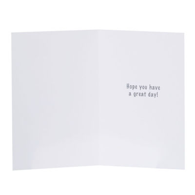 George Home birthday card with cupcake design, UK version
