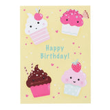 George Home birthday card with cupcake design, UK version