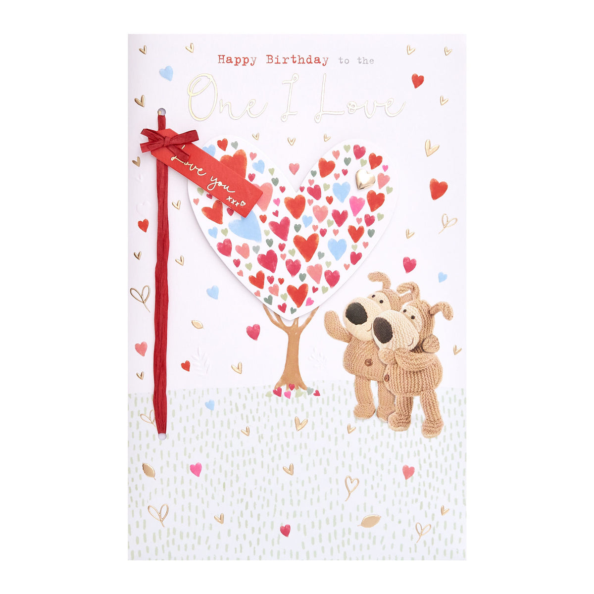 One I Love birthday card, UK version