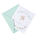 George Home daughter birthday card, UK version