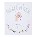 George Home daughter birthday card, UK version