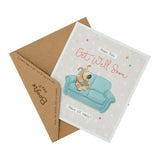 Boofle get well card 165x190mm with envelope, UK version