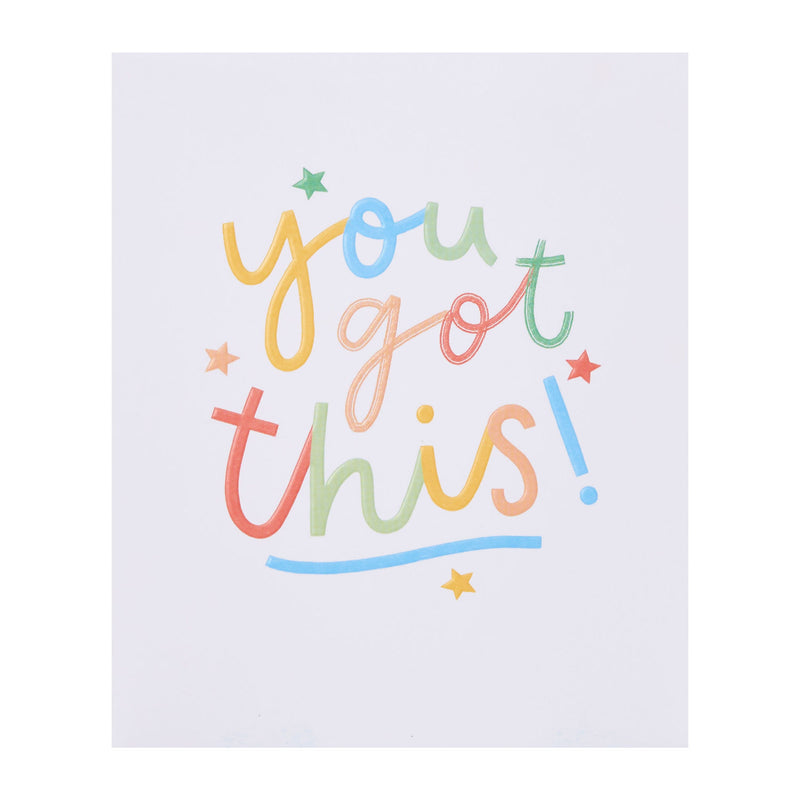 George Home good luck greeting card - British product